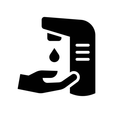 El yıkama ya da hijyenle ilgili otomatik dezenfektanlar.