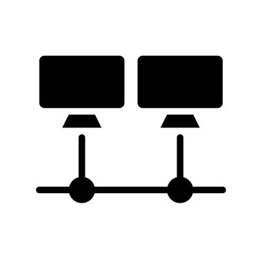 Bilgisayar ağı vektörü, Elektronik aygıt katı tasarım simgesi