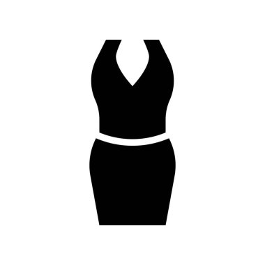 Kadınlar vektör illüstrasyonu, katı tasarım simgesi