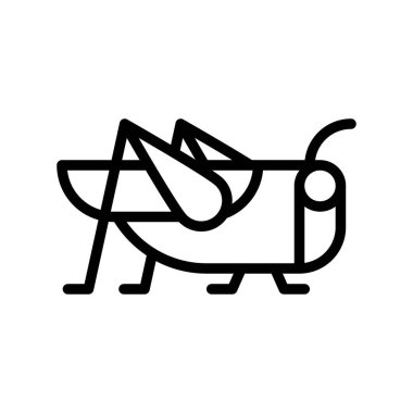 doğrusal biçimde iklimle ilgili çekirge böceği vektörü