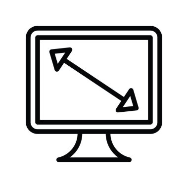 Televizyonlar ve teknoloji, ilgili TV vektörleri, doğrusal ya da düzenlenebilir çizimlerde,