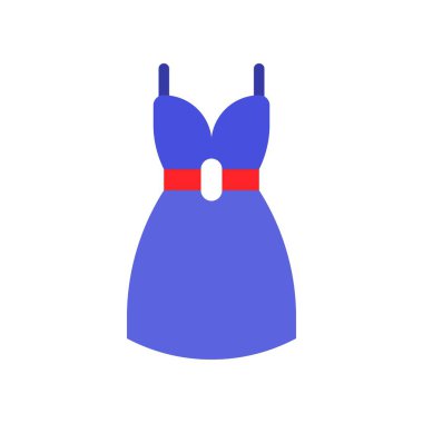 Kadınlar vektör illüstrasyonu, düz tasarım simgesi