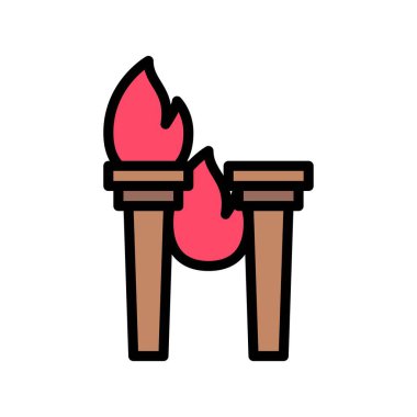 Hawaii ikonu ile ilgili çatısı olan Hawaii plaj evi ve düzenlenebilir felçli vektör.