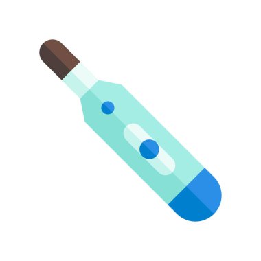 Corona virüsü ile ilgili aşı düz tarzda vektör düşürüyor