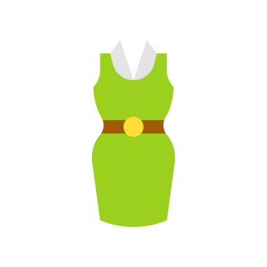 Kadınlar vektör illüstrasyonu, düz tasarım simgesi