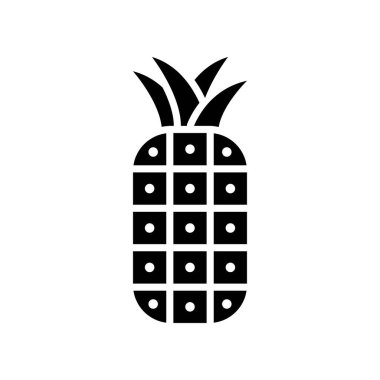 Ananas vektörü, Yaz Partisi ile ilgili katı biçim simgesi