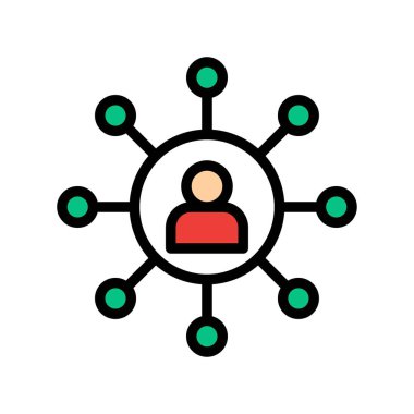 tele-iş ya da telekomünikasyon ile ilgili takım çalışması ya da düzenlenebilir felçli ağ vektörü