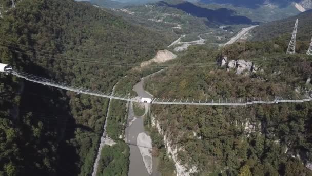 Sochi Rusko Listopadu 2018 Skypark Hackett Soči Soči Národní Park — Stock video