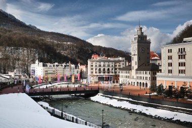 Olimpiyat Köyü Roza Khutor.