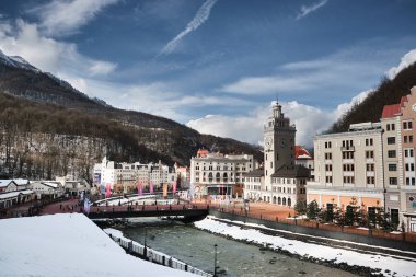 Olimpiyat Köyü Roza Khutor.