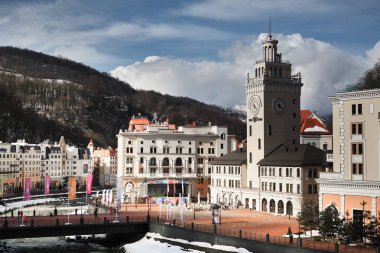 Olimpiyat Köyü Roza Khutor.