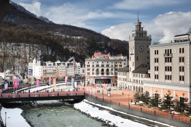 Olimpiyat Köyü Roza Khutor.