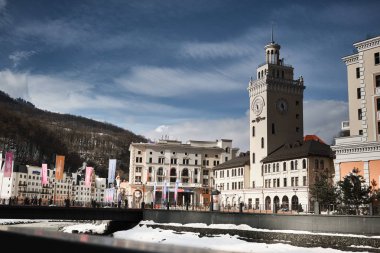 Olimpiyat Köyü Roza Khutor.