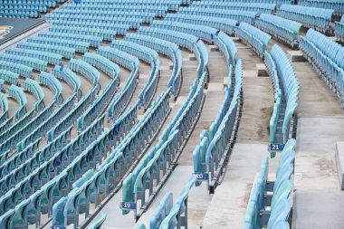 Detayları boş sandalye Stadyumu