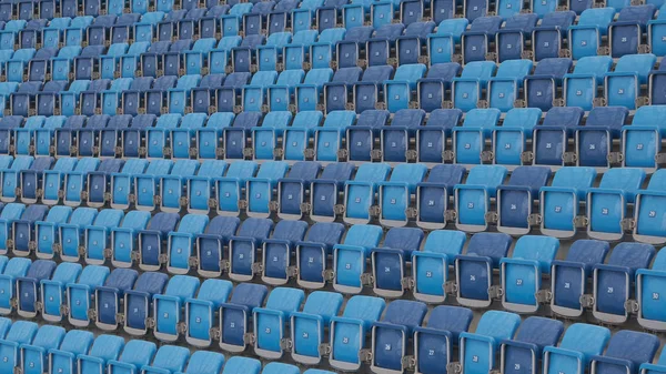 Details Empty Seats Stadium — Stock Photo, Image