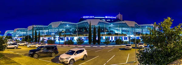 Сочі Росія Лютого 2018 Будівля Аеропорту Adler Аеропорт Сочі Aer — стокове фото