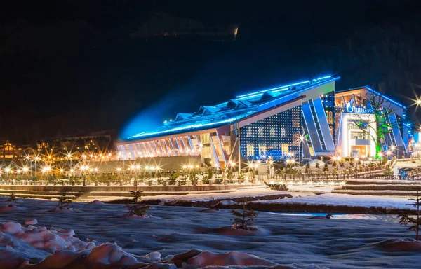 Sochi Rússia Feb 2019 Centro Entretenimento Galaxy Krasnaya Polyana Sochi — Fotografia de Stock
