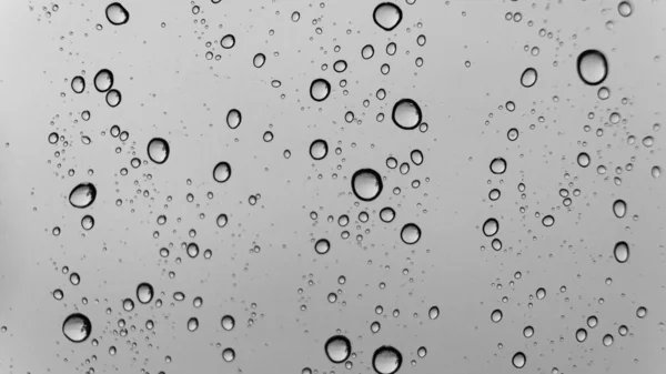 Gotas Agua Vaso Disparos Macro Textura Hay Gente Foto Alta — Foto de Stock