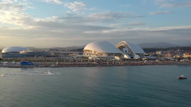 Sochi Ryssland Juli 2020 Flygfotografering Från Drönare Utsikt Över Den — Stockvideo