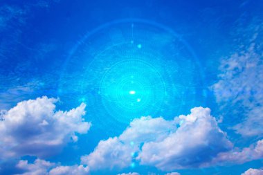 Ağ Internet dijital teknolojisi ile bulut depolama