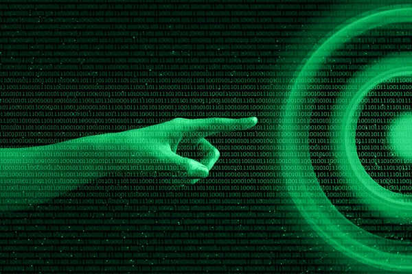 Hand menschliche Berührung auf Hologramm ai, soziale Netzwerk Kreis Daten, Fingerdruck auf globale futuristische von Robotik, Deep Learning, binäres System — Stockbild Hand Menschliche Berührung Auf Hologramm Soziale Netzwerk Kreis Daten Fingerdruck — Stockfoto