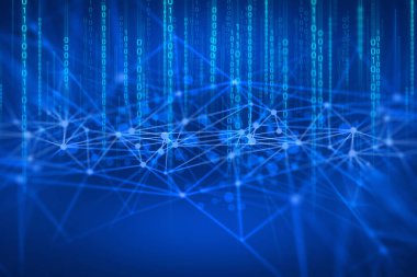 Internet iş ağ pazarlama kavramı ile hareket eden smartphone Seç