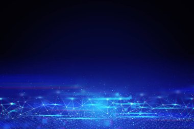 dijital teknoloji, şey internet, ağ sunucusu arka plan 3d illüstrasyon render, veri derin öğrenme, robotik ai bilim net web, nöron beyin, fütüristik bağlantı