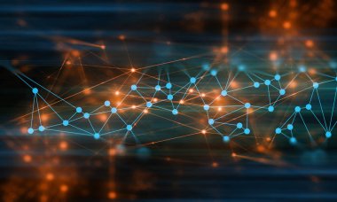 Açık Internet ağ renkli