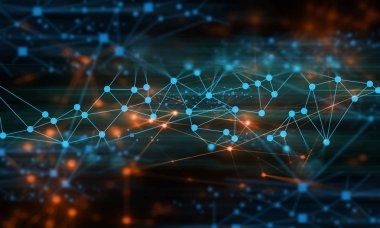 Açık Internet ağ renkli