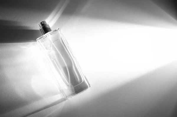 Glazen Parfum Fles Pakket Product Cosmetische Schoonheid Keulen Aroma Met — Stockfoto