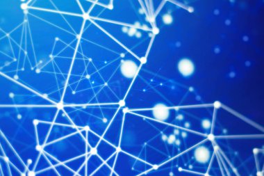 Web dijital ağ arka plan teknoloji illüstrasyon