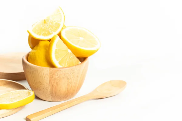 물방울 테이블 유기농 비타민 감귤류 요법과 건강한 숟가락을 신선한 — 스톡 사진