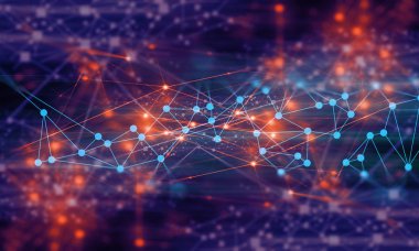 Açık Internet ağ renkli