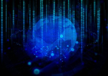 pleksus dünya dijital derin öğrenme ai teknolojisi, robotik beyin, kimyasal molekül, atom hücre bilimi, soyut fütüristik siber ağ 01 kod arka plan illüstrasyon 3d render