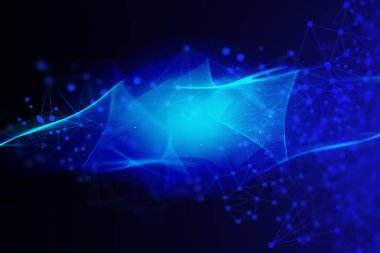 şey arka plan 3d illüstrasyon render sinyal ağ sunucusu internet, veri derin öğrenme, robotik ai bilim net web, nöron beyin pleksus, fütüristik bağlantı, dijital teknoloji