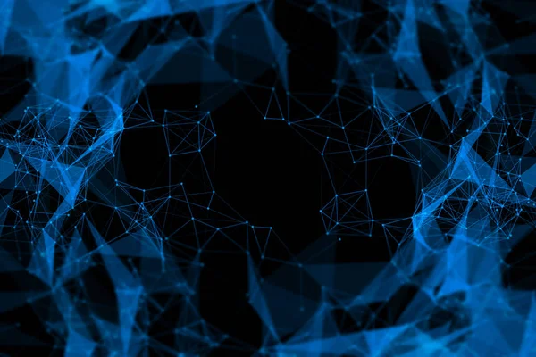 ネットワーク社会的オンライン背景3Dイラストレンダリング機械学習データクラウドストレージデジタル科学ニューロンプレキシス細胞脳未来的接続技術システム — ストック写真