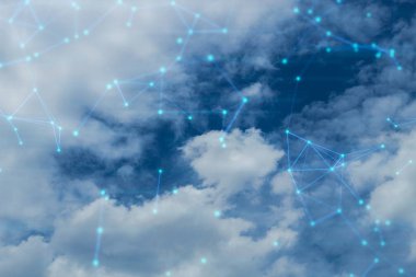 gökyüzü backround, teknoloji internet, veri derin öğrenme, sistem güvenliği gizlilik, ai bulut depolama sunucusu, internet wifi sosyal ağ
