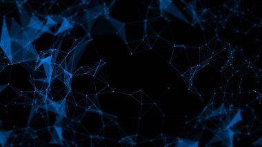 siber hacker, robot ai, sosyal ağ, soyut arka plan 3d render illüstrasyon, web net, derin öğrenme, atom hücresi bilimi, güvenlik sever online dijital 