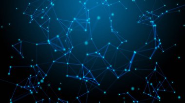 güvenlik sever online siber hacker, robot ai, sosyal ağ, arka plan 3d render illüstrasyon, web net, derin öğrenme, beyin atom hücre bilimi