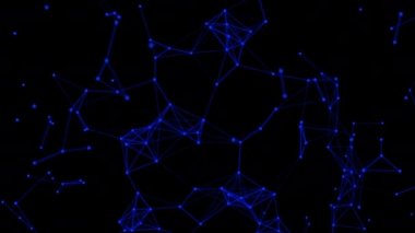 teknoloji web net bağlayan ai dijital ağ pleksus online, soyut nokta beyin, fütüristik siber sunucu