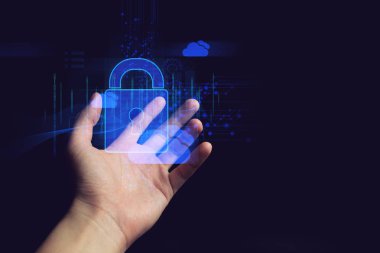 işadamı el bağlantı teknolojisi kavramı için arka plan ile online bulut depolama internet sosyal ağ sunucusu güvenliği dijital veri dokunmatik