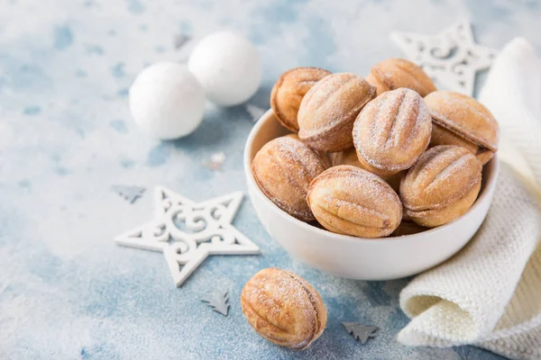 Doldurma Karamel Seçici Odak Ile Fındık Tanımlama — Stok fotoğraf