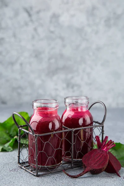 Färska rödbetor juice — Stockfoto