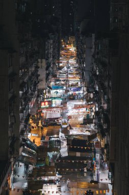 Gece Pazarı Temple Caddesi, Hong Kong