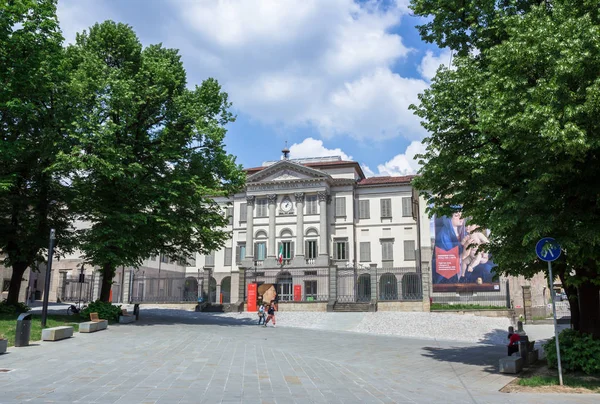 Accademia Carrara Este Galerie Artă Academie Arte Plastice Din Bergamo — Fotografie, imagine de stoc