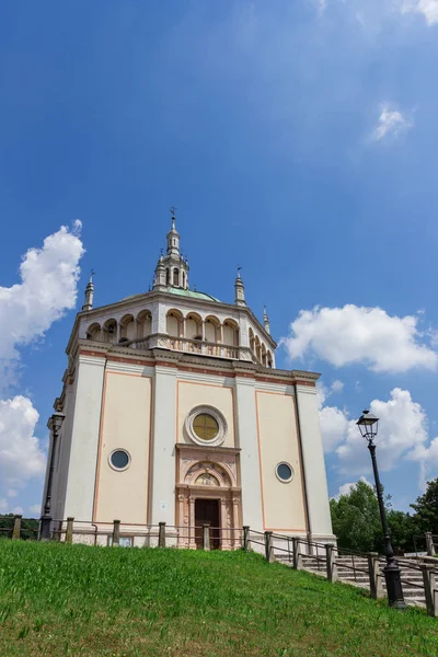 Church Crespi Adda Capriate San Gervasio Bergamo Lombardy Italy June — Stock Photo, Image