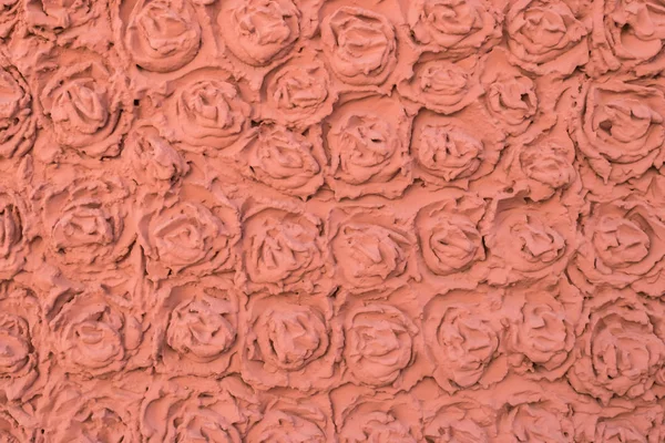 Decoration Element Wall Stucco Rose Shape Pattern Can Used Background — Stock Photo, Image