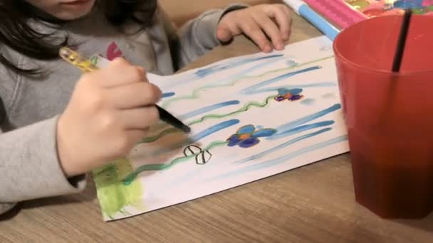 Niño Dibuja Pinta Tema Primavera Proyecto Arte Infantil Manualidades Para Videoclip