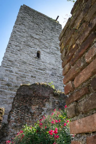 Visconteo Castle Trezzo Sull Adda Milan Italy July 2018 — Stock Photo, Image