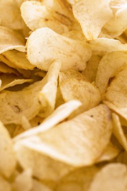Gevrek cips altın desen